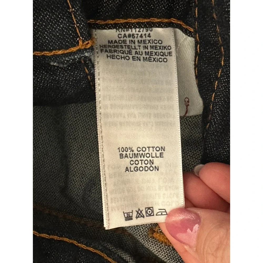 True Religion M Y2K Denim Overalls Moto Biker Carpenter Workwear Grunge 37x31